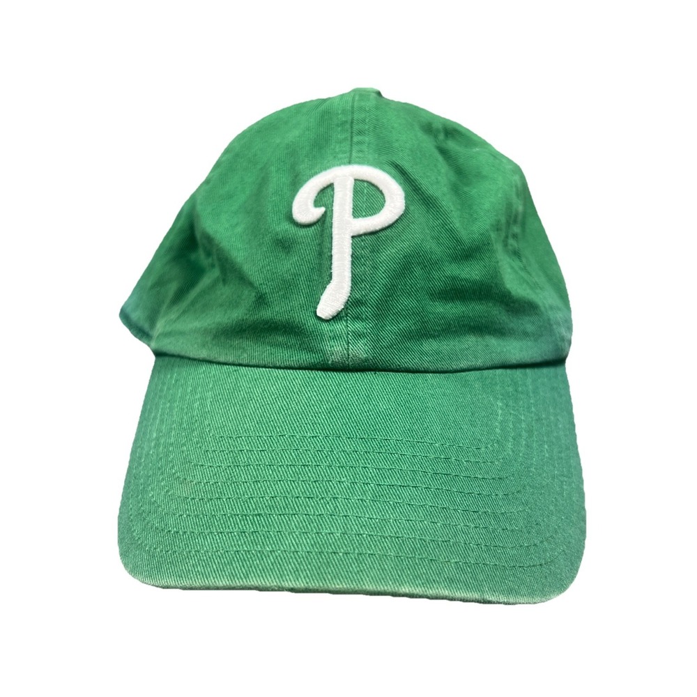 Vintage Philadelphia Phillies Snap Back Hat Green Pro Model Cap Red Clover Sport